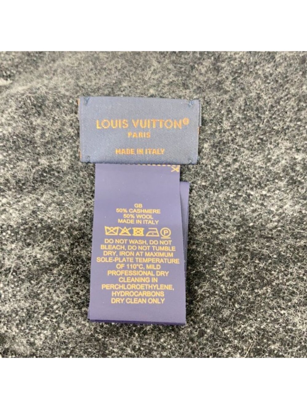 Louis Vuitton Gray Monogram Gradient Scarf - Picture 5 of 7